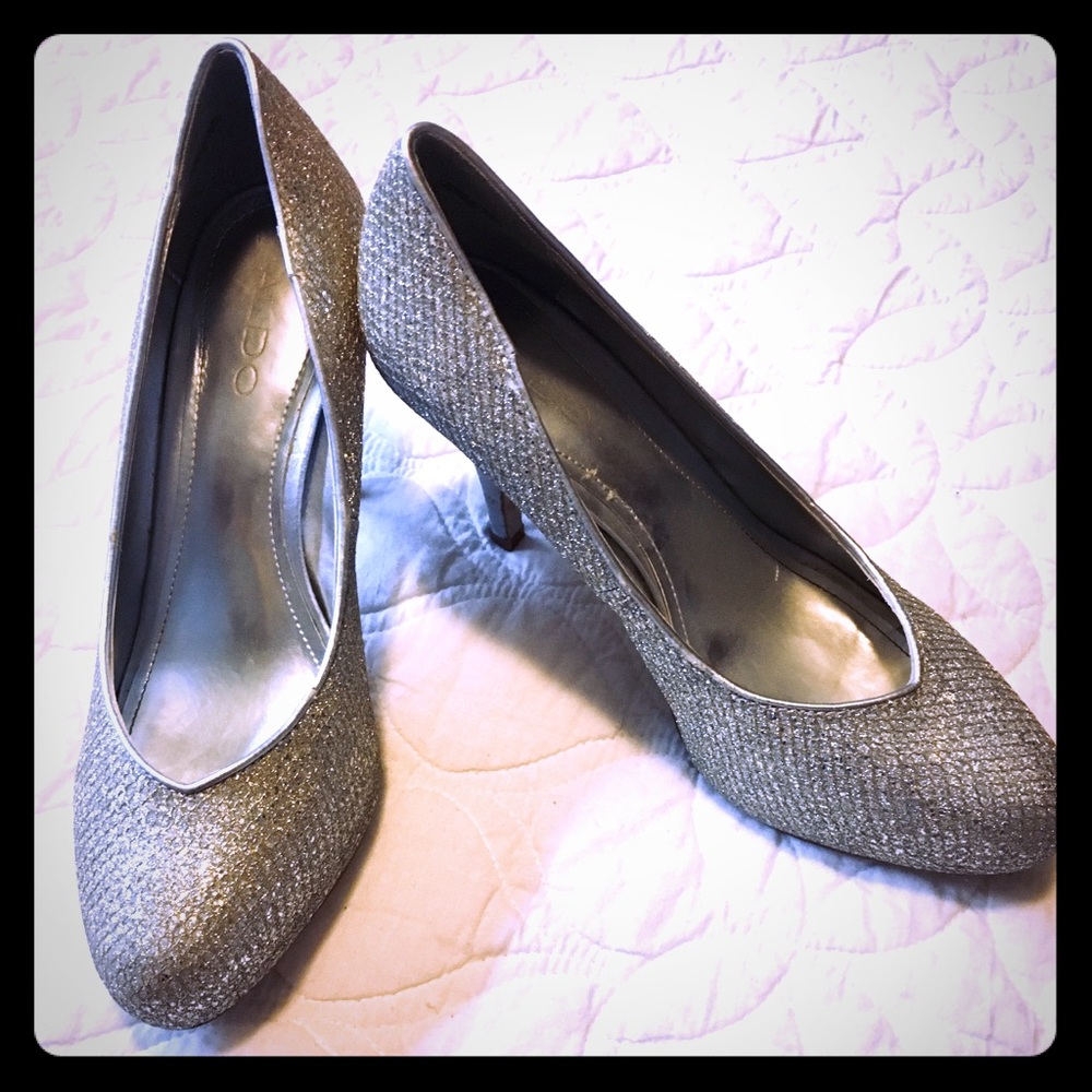 Aldo sparkle heels